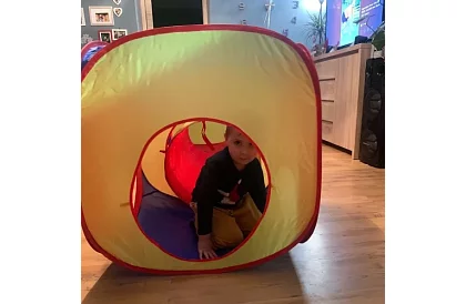 Sátor alagúttal - mászó 3 az 1-ben