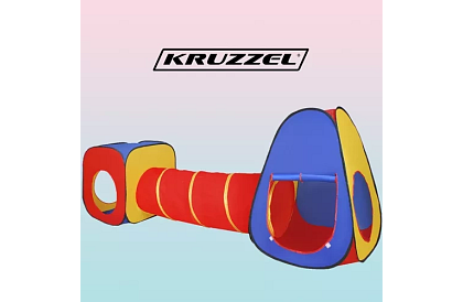 Sátor alagúttal - mászó 3 az 1-ben