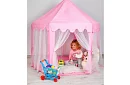 Gyerek rózsaszín sátor – palota 135 x 135 x 140 cm