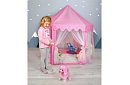Gyerek rózsaszín sátor – palota 135 x 135 x 140 cm