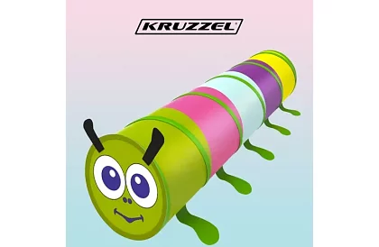 Gyerek mászó alagút – hernyó