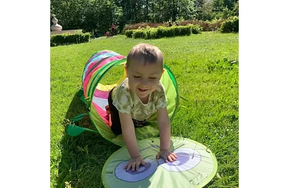 Gyerek mászó alagút – hernyó