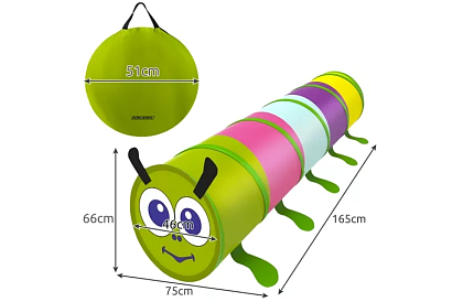 Gyerek mászó alagút – hernyó