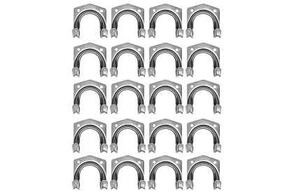 Fém akasztók kertészeti és műhely szerszámokhoz – 20 db