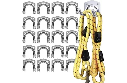 Fém akasztók kertészeti és műhely szerszámokhoz – 20 db