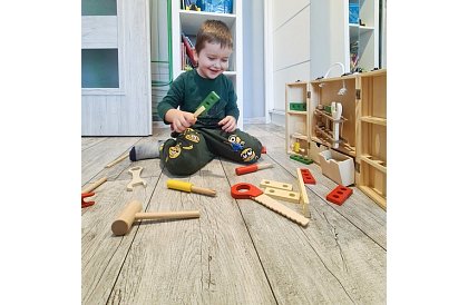 Faipari szerszámok – gyerek készlet