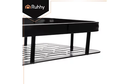 Alumínium fürdőszobai polc - 2 db