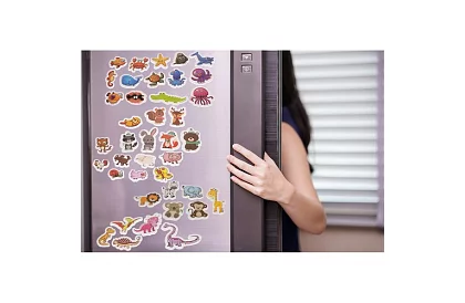 Szett 40 mágnes állatkákkal dobozban