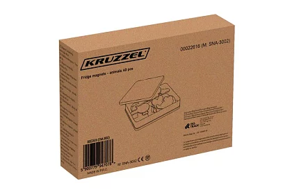 Szett 40 mágnes állatkákkal dobozban