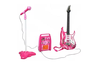 Zenei készlet - Gitár + erősítő + mikrofon