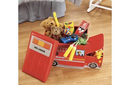 Játékdoboz - tűzoltóautó