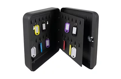 Biztonsági kulcstartó szekrény - 48 kampós szervező