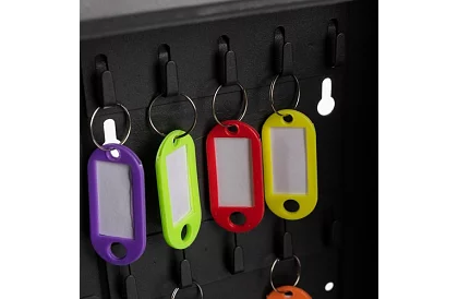 Biztonsági kulcstartó szekrény - 48 kampós szervező