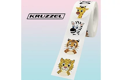 Gyermek motiváló matricák tekercsben – 500 db