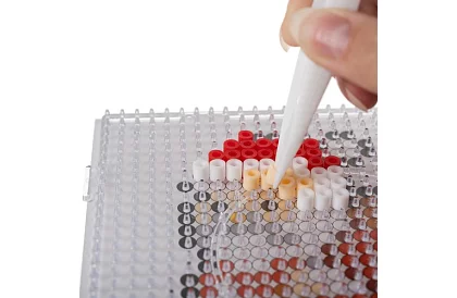 Hímzőgyöngyök kiegészítőkkel – mega készlet 6000 db