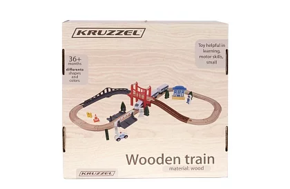 Vasútrá – akkumulátoros pálya 3,2 m fából