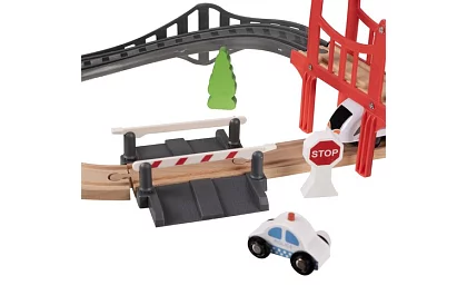 Vasútrá – akkumulátoros pálya 3,2 m fából