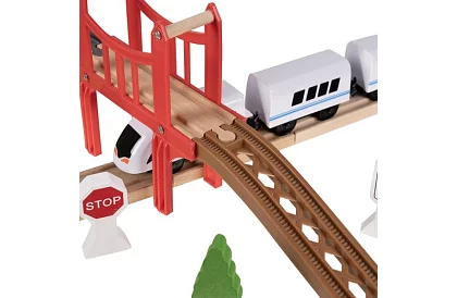 Vasútrá – akkumulátoros pálya 3,2 m fából