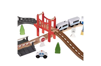 Vasútrá – akkumulátoros pálya 3,2 m fából