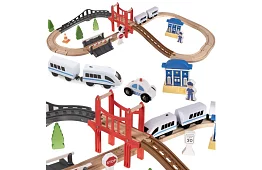 Vasútrá – akkumulátoros pálya 3,2 m fából