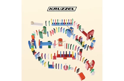 Fa domino – nagy készlet 407 db + táska