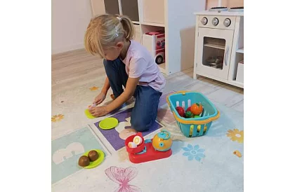 Zöldség- és gyümölcsszeletelő készlet tartozékokkal