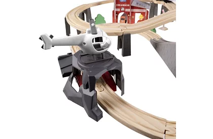 Fa fém vasút - elemes vonatpálya 4,8 méter