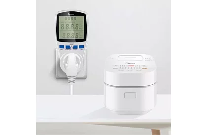 Digitális LCD elektromos energiafogyasztás-mérő