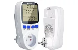Digitális LCD elektromos energiafogyasztás-mérő