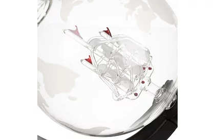 Nagy készlet – globuszos dekantáló whisky poharakkal