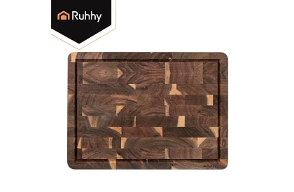 Akác fa vágódeszka – 43 × 33 × 3 cm