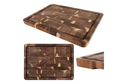 Akác fa vágódeszka – 43 × 33 × 3 cm