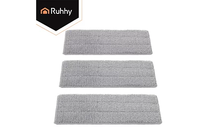 Gyakorlati lapos mop + 11 literes vödör – kétszobás tartozékokkal