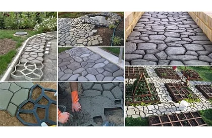 Beton járdák 45x45 cm