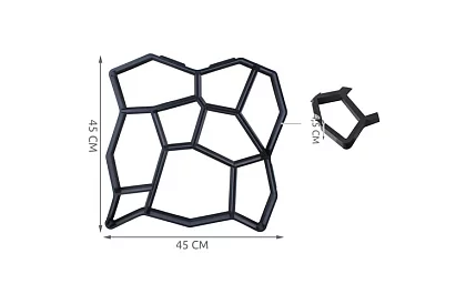 Beton járdák 45x45 cm