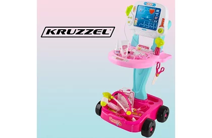 Kis orvos – orvosi játék készlet kocsival