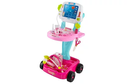 Kis orvos – orvosi játék készlet kocsival