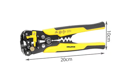 Automatikus szigetelő- és krimpelőfogó 3 az 1-ben