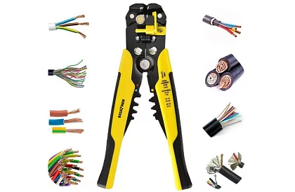 Automatikus szigetelő- és krimpelőfogó 3 az 1-ben