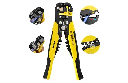 Automatikus szigetelő- és krimpelőfogó 3 az 1-ben