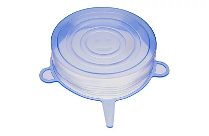 Silikon fedők edények lezárásához – 6 db-os készlet