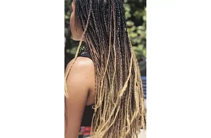 Szinonim ombre fonatok a hajra – sötét szőke