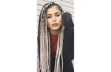 Szinonim ombre fonatok a hajra – világos szőke