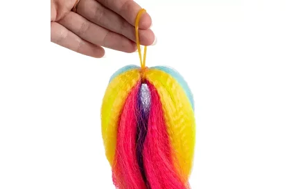 Szinétikus ombre fonatok a hajra – szivárványos