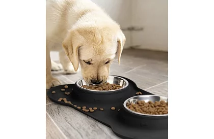 Dupla tálca alátéttel – 2 × 450 ml