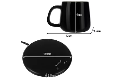 Elektromos italmelegítő – melegítő készlet, csésze, kanál és fedél