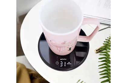 Elektromos italmelegítő – melegítő készlet, csésze, kanál és fedél