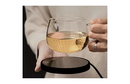 Elektromos italmelegítő – melegítő készlet, csésze, kanál és fedél