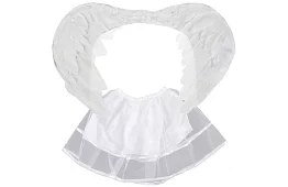 Angyali jelmez szárnyakkal