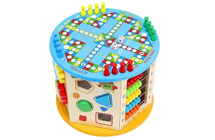 Fa kézműves oktatási érzékszervi játék - 8 az 1-ben